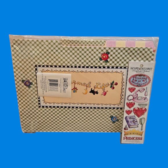 2004 Mary Engelbreit Charmed Life Y2K File Folders Vintage ME Princess Stickers - Picture 2 of 13